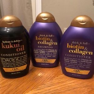 OGX Shampoo and Conditioners